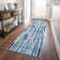 Premium Machine Washable Tweedy Blue Rug