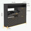 Armoire de rangement pour chaussures, armoire de rangement pour chaussures-826598927