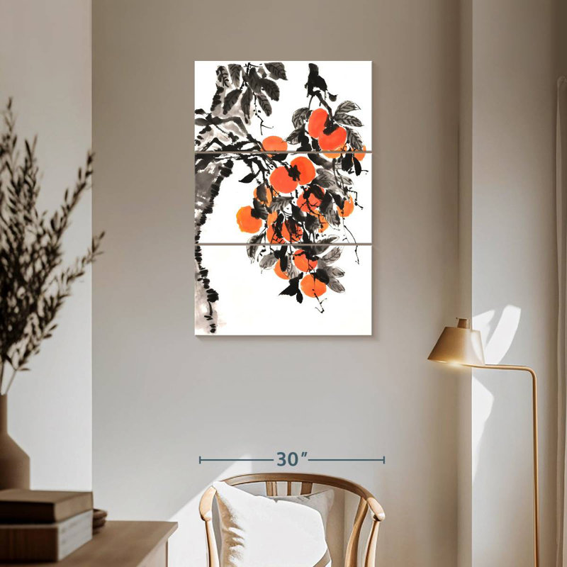 Yarlin Persimmon Tree, 57" H x 36" W