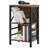 Rustic 3-Tier Bookcase - Space-Saving Bookshelf With Unique Design, Durable Storage For Office, Living Room, Bedroom