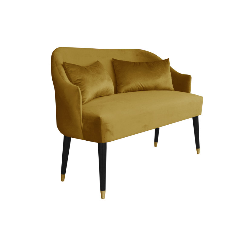 Emi 2 Seater Sofa, Gold