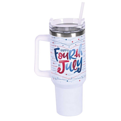 Tumbler Happy Fourth Of July 40 Oz