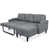 Tissu gris