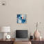 «Whispering Blue I», art abstrait bleu par -1075023230-1075023216