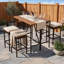 Patio Dining Set Table,