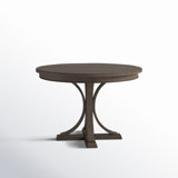 Helena Round Wood Pedestal Dining Table