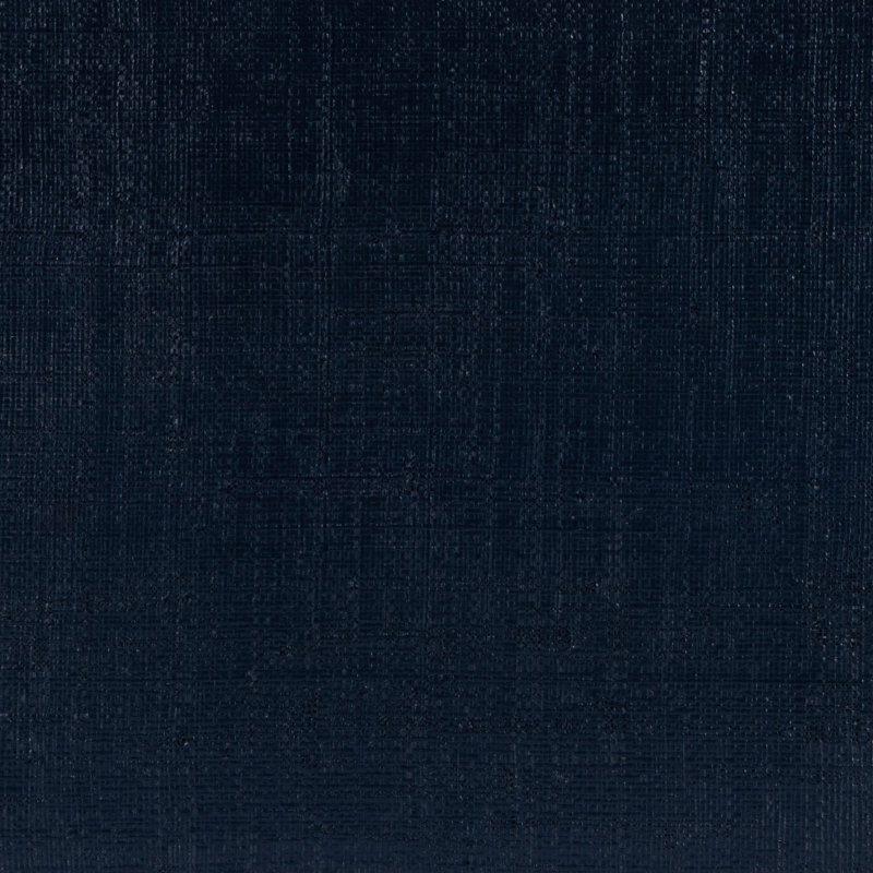 Bar Harbor Raffia 1 Drawer Nightstand, Navy Blue