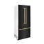ZLINE 36" 19.6 cu. ft. Built-In 3-Door French Door Refrigerator with Internal Water and Ice Dispenser-89829466