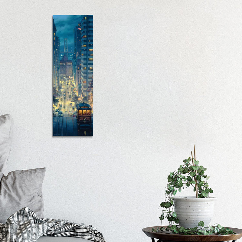 Light Canyon by Evgeny Lushpin - Wrapped Canvas Panoramic Print, 30.48 cm H x 91.44 cm W x 1.91 cm D