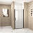 Pivot Shower Door With Aluminum Frame-125293294