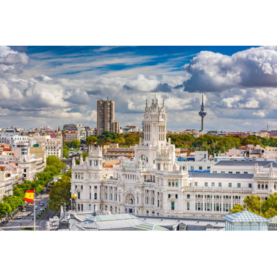 " Madrid Spain Cityscape " by Seanpavonephoto