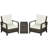 Wicker Table & Chairs