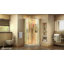 Cabine de douche coulissante ronde avec base incluse l 38 po x P 38 po x H 74,75 po Prime-1081253731-1081253735