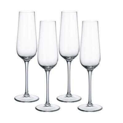 Purismo Set/4 9 oz Crystal Flute