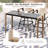 Rectangular Outdoor Bar Table