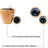 2 10 In. Self-Watering Planter - Brown Finish Drainage Plug Feature Waterlogging Pot Wood Plastic Simple Assembly Instruction Nourish Plants Efficiently-1118759872