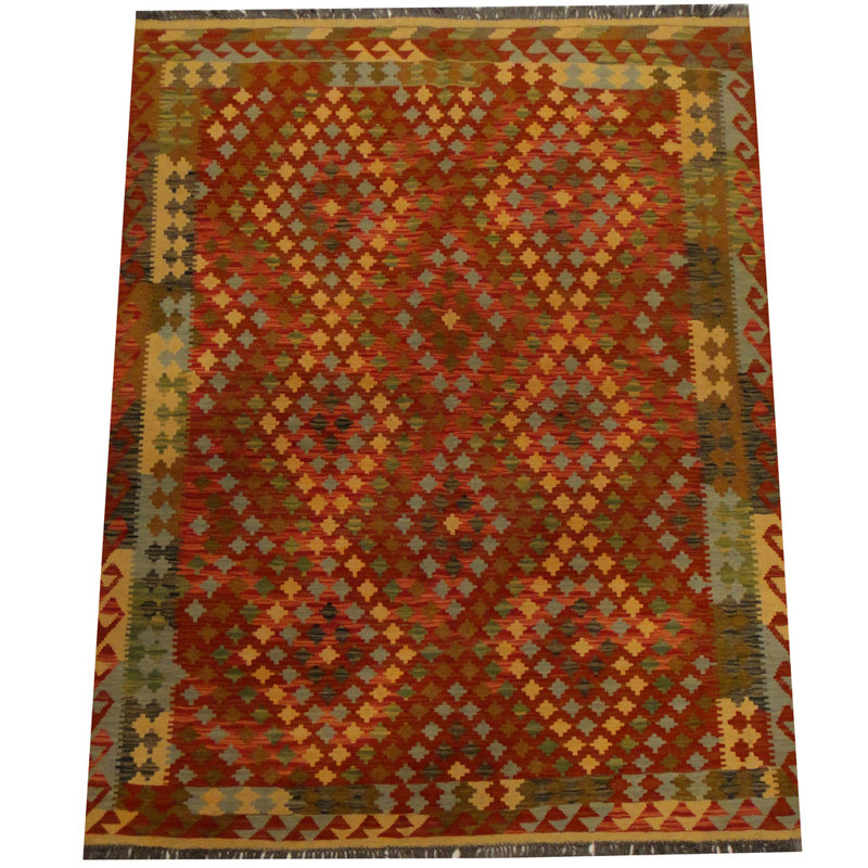 Azpeitia Wool Southwestern Indoor Rug