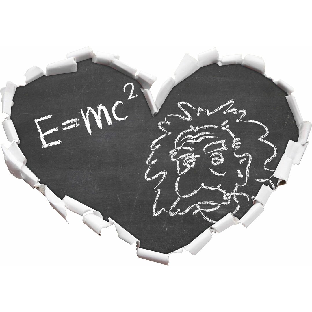 Wandsticker Albert Einstein