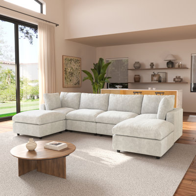 Canapé modulaire 6 pièces Kessi