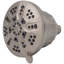 Pomme de douche à jet réglable 5 fonctions 5 po avec bras de douche en forme de S 5 po-103008400