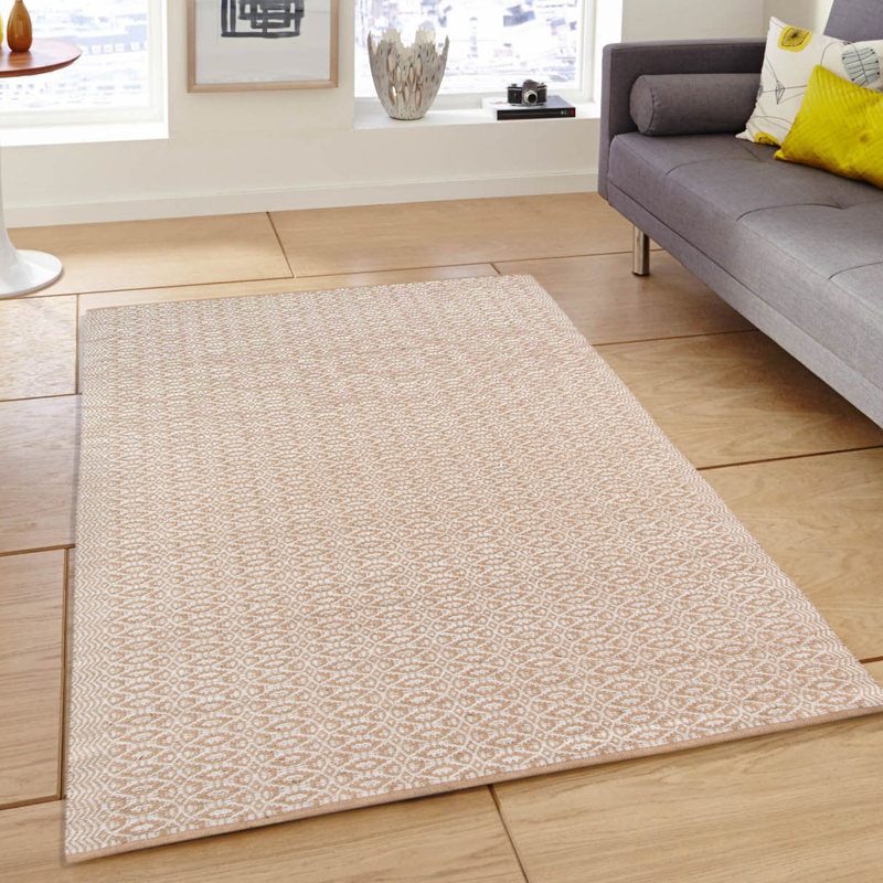 Tapis écologique en mélange de jute tissé à la main et à faible densité Bertrand, Rectangle 8 pi x 10 pi