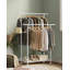 Seith 98.5cm Rolling Clothing Rack