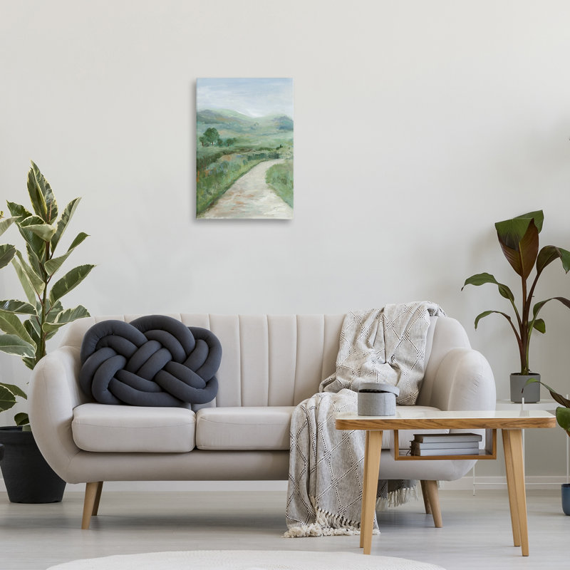  «Curving Path Landscape» par Jacob Q, H 24 po x l 16 po