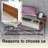48" Wooden Home Office Computer Desk with 2 Drawers & Metal Hardware-1951547231