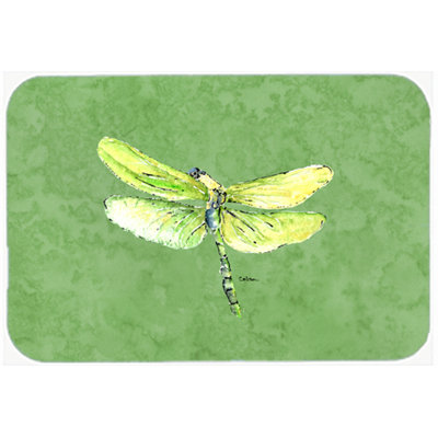 August Grove® Dragonfly Green Glass Cutting Board