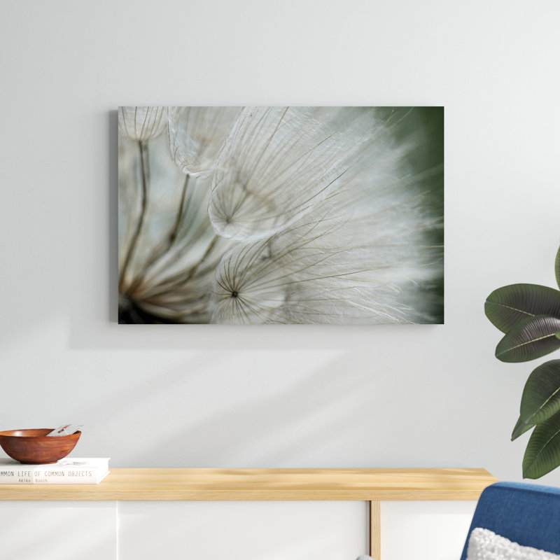 Macro Dandelion VI par Renée W. Stramel - Photographie sur toile tendue, H 24 po x l 36 po x P 1,25 po