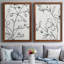 Croquis botanique I - Toile encadrée de qualité supérieure - prête à être accrochée-984635346-984634410