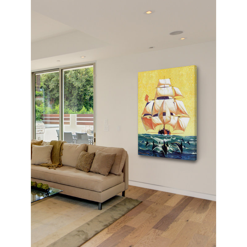 Led - Wrapped Canvas Print, 152cm H x 101cm W x 3.81cm D