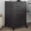 Aneyah 36cm W Steel Bedside Table-447055220