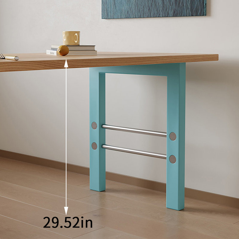 Modern Creative Design Irregular Dining Table Sets, 29.52" H x 55.11" W x 27.55" D