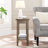 Laurent Solid + Manufactured Wood Narrow End Table-297605100