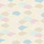 Tapis marocain en polyester tissé à la machine Mcfarlane en beige / rose / bleu-1721943461