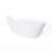 66.9" Freestanding Solid Surface Soaking Bathtub