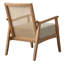 Chaise d'appoint en canne et bois massif Shonda-238171160