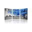 Canvas Wall Art For Salon Living Room Wall Decor For Bedroom Office Decor Black And White Landscape Wall Paintings Blue Trees Wall Pictures Farmhouse Modern Home Walls Artwork 3 Piece-1371694936