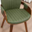 Fauteuil pivotant rembourré en similicuir Dundrod-123200609