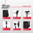 ProMounts Premium Full Motion TV Ceiling Mount for 23"-42" Screens, Holds up to 110 lbs.