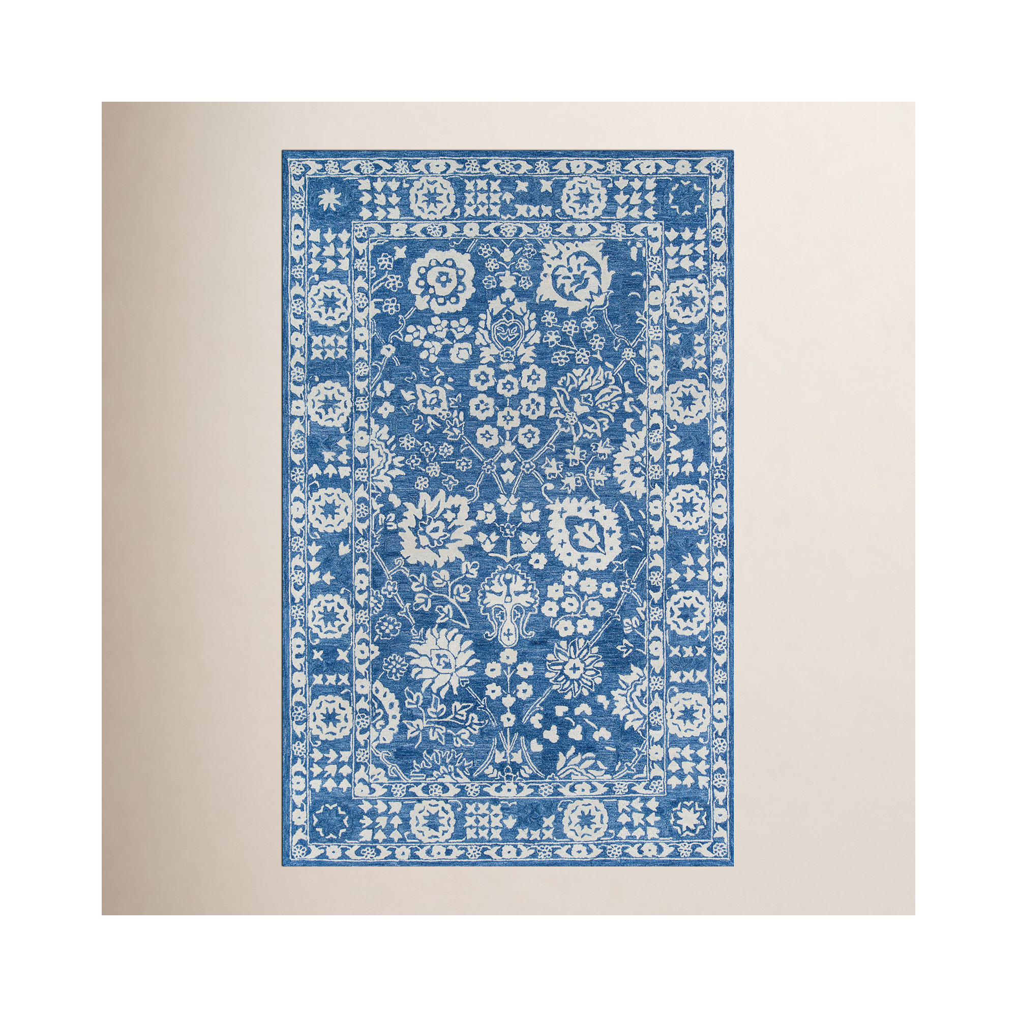 Cece Handmade Wool Rug, Rectangle 7'6" x 9'6"