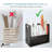 Wood 50 Compartment Mobile Blueprint Storage Roll File Stand-98610777