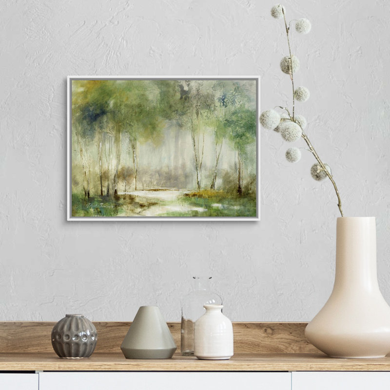 Reproduction d’art sur toile, "The Quiet Life" par J Austin Jennings, Toile blanche encadrée, H 14 po x l 18 po x P 1,75 po