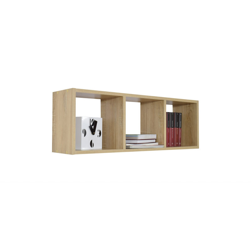Judell Square Cube Shelf, Brown