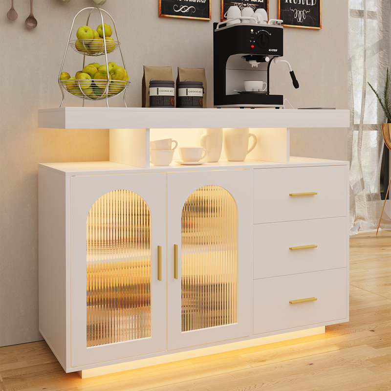 100cm Sideboard, White