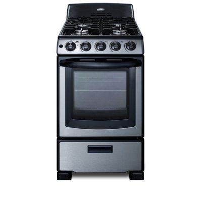 Pro Line Panel 20" 2.3 cu ft. Freestanding Gas Range