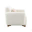 Fauteuil d'appoint Boucle avec 1 coussin décoratif