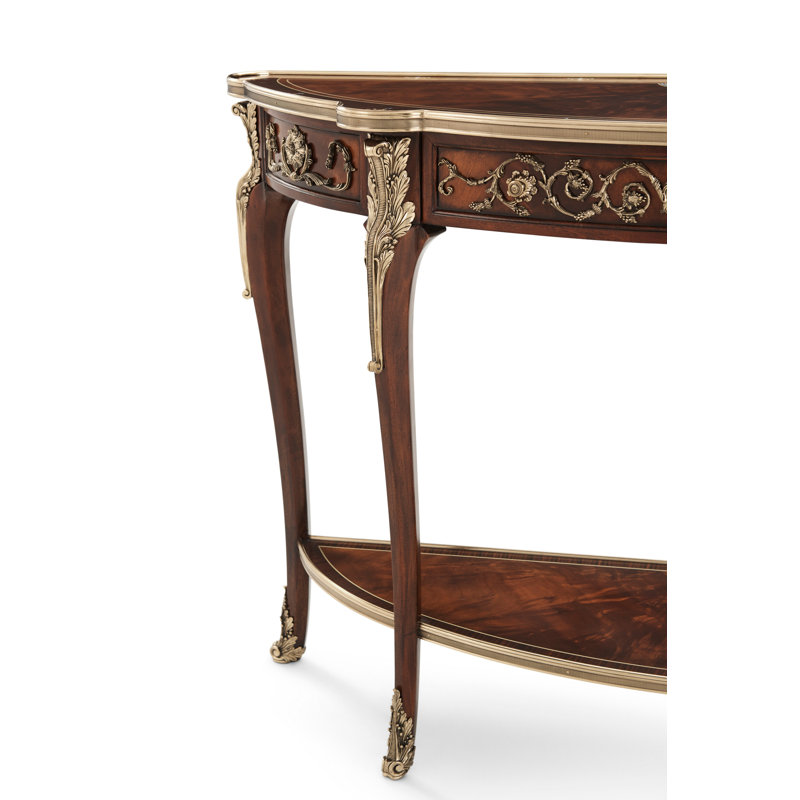 Melina 54'' W Solid Wood Console Table