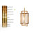 1 - Light 5.5"W Rectangle Mini Pendant